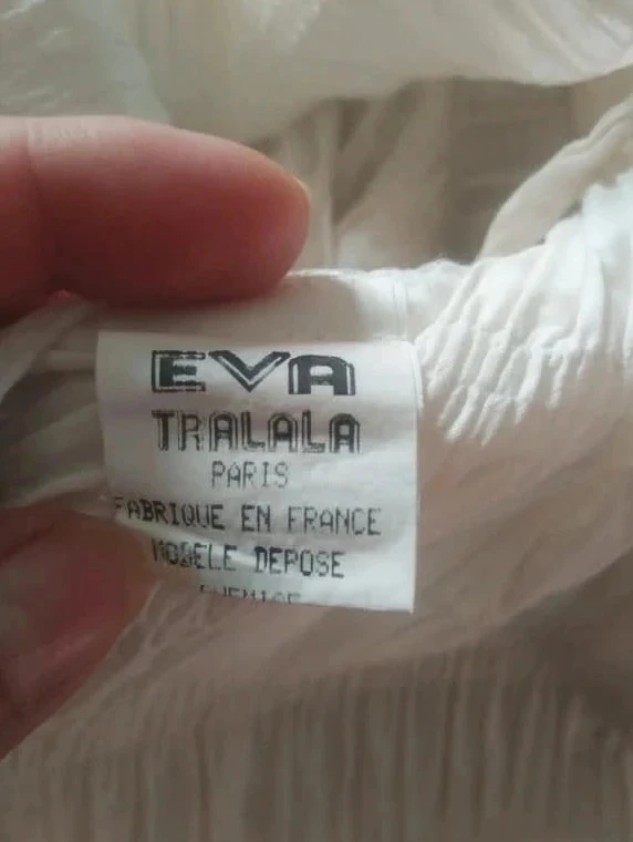 Chaleco largo fino, crema, Eva Tralala T38 Crema – photo 6